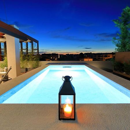 Penthouse Diem - Private Pool With Sea View Задар Екстериор снимка