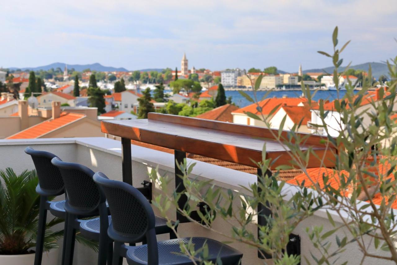 Penthouse Diem - Private Pool With Sea View Задар Екстериор снимка